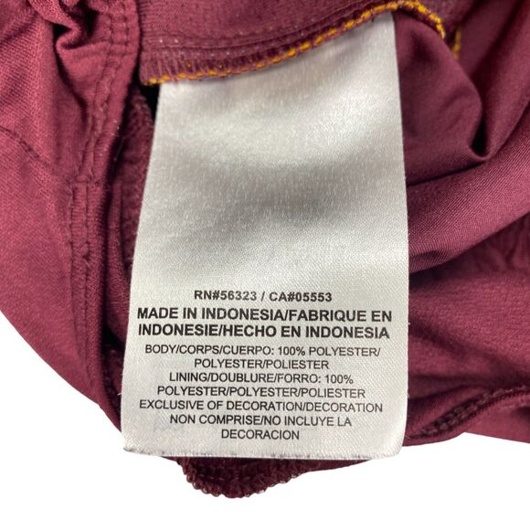 Nike Dri Fit Athletic Shorts Lined Women Large Minnesota Golden Gophers Maroon - Picture 4 of 12